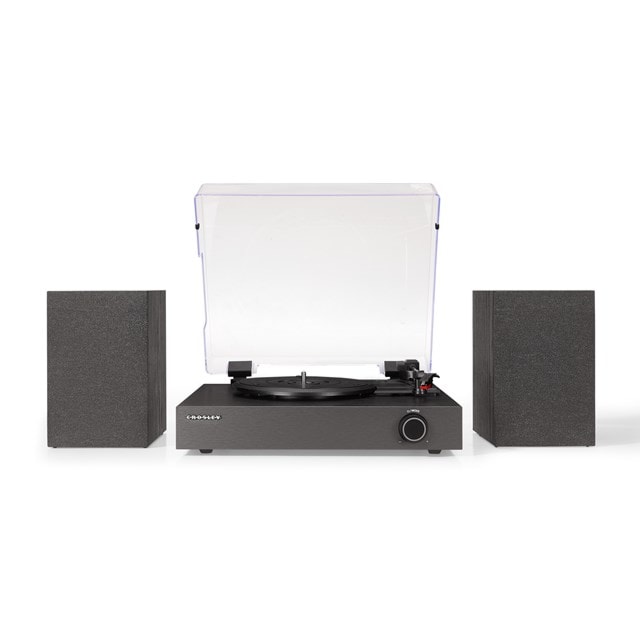 Crosley Zane Black Turntable & Speakers - 15