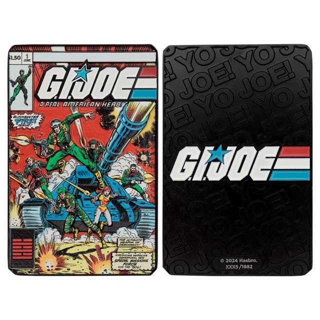 GI Joe A Real American Hero #1 Limited Edition Ingot - 2