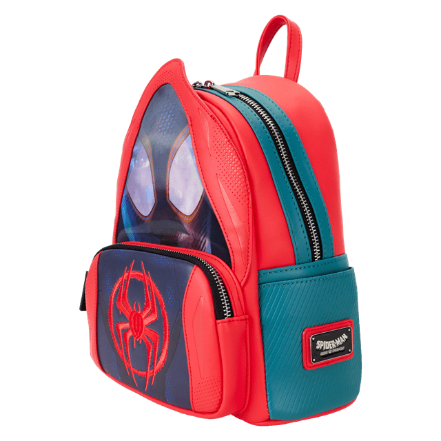 Spider-Verse Miles Morales Hoody Cosplay Mini Backpack Loungefly - 4
