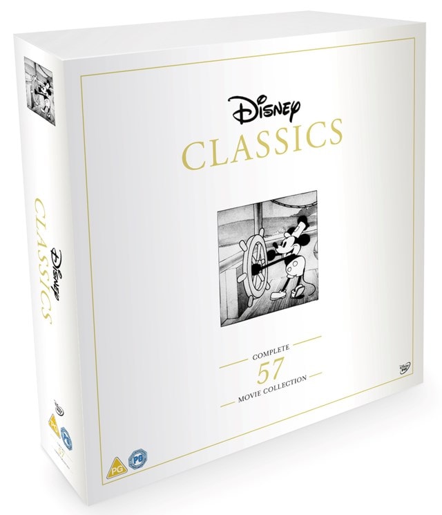 Disney Dvd Collection 57 Classic Movie Box Set Free Delivery Over Hmv Store