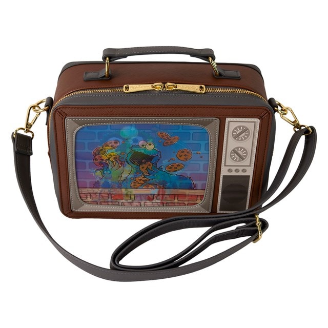 Lenticular Retro TV Sesame Street Loungefly Crossbody Bag - 6