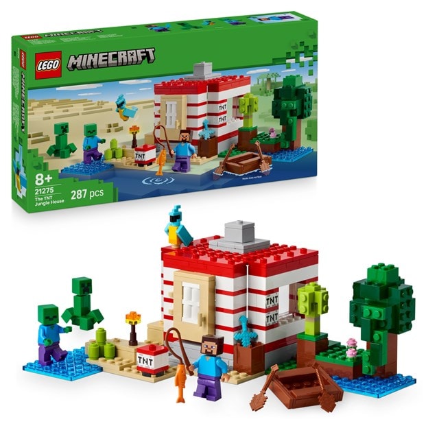 TNT Jungle House Minecraft LEGO - 8