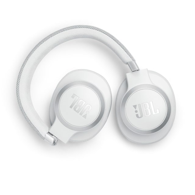 JBL Live 770NC White Active Noise Cancelling Bluetooth Headphones - 7