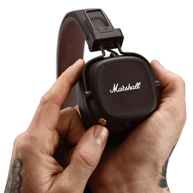 Marshall Major IV Brown Bluetooth Headphones - 6