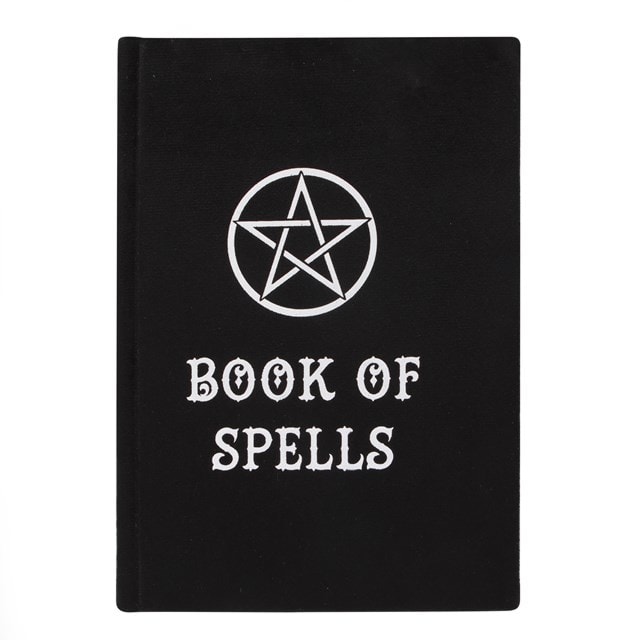 Black Magic Book Of Spells Velvet Notebook Stationery - 1