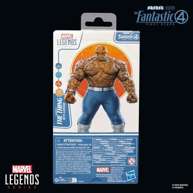 The Thing Fantastic Four First Steps Marvel Legends Series Hasbro Action Figure - 10