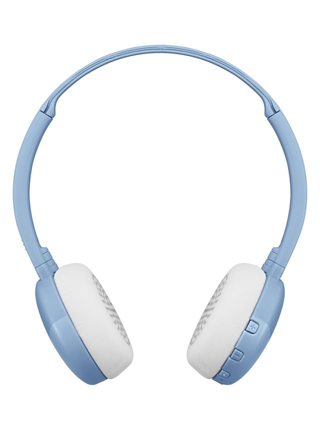 JVC Flats HA-S22W Blue Bluetooth Headphones - 2