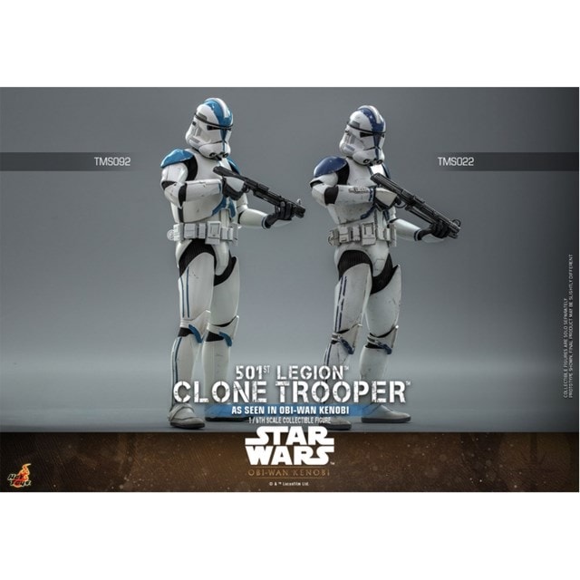 1:6 501st Legion Clone Trooper Hot Toys Figurine - 5