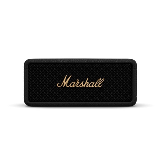 Marshall Emberton III Black/Brass Bluetooth Speaker - 1