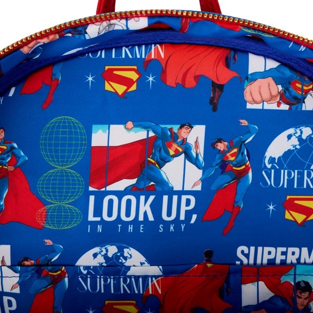 Superman Loungefly Full-Size Backpack - 5