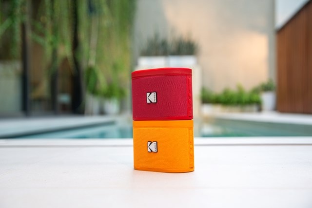 Kodak Soundbrix Reverb Red Bluetooth Speaker - 5