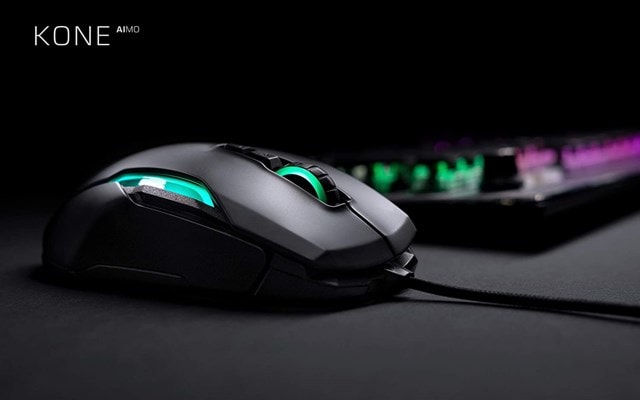 Roccat Kone Aimo Black Gaming Mouse - 9