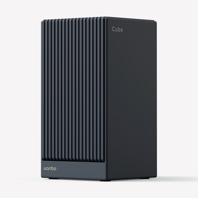 Wanbo Cube 2 Pro Dark Blue Smart Projector with Bluetooth and Wifi