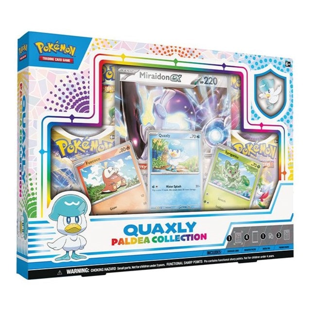 Paldea Collection - Sprigatito, Fuecoco, Quaxly Case: Pokemon Trading Cards - 3