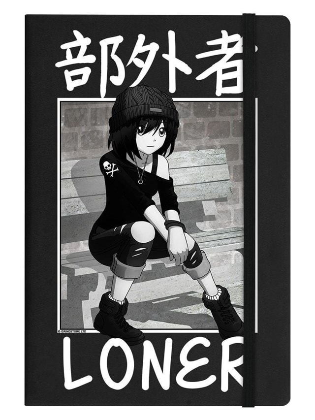 Tokyo Spirit Loner Black A5 Notebook - 1