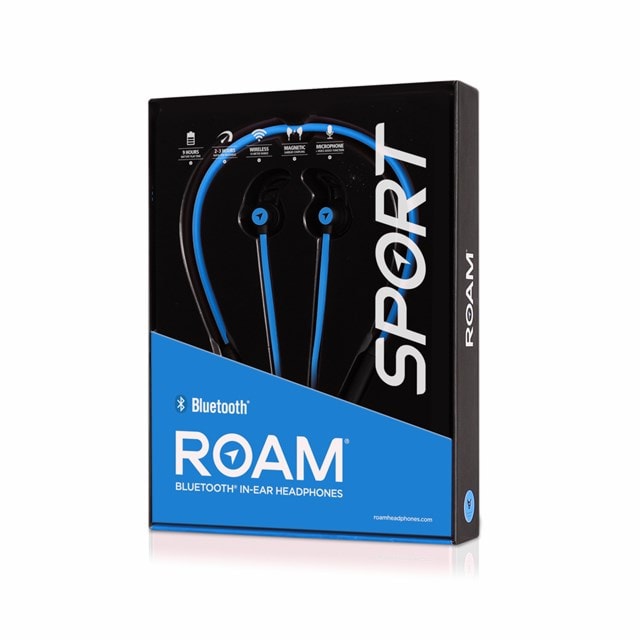Roam Sports Pro Blue Bluetooth Earphones - 1