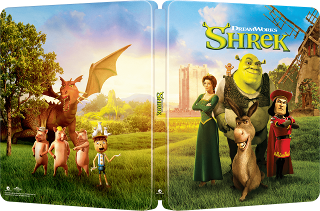 Shrek 25th Anniversary Limited Edition 4K Ultra HD SteelBook - 4