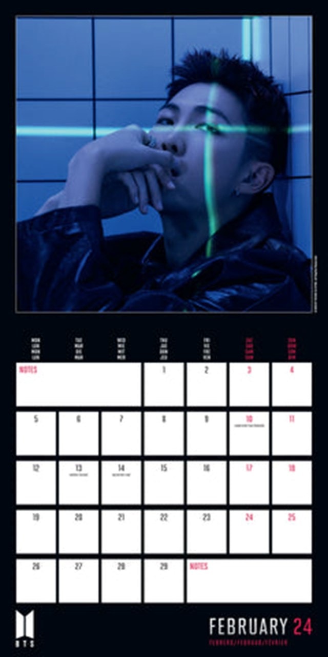 BTS 2024 Square Calendar - 5