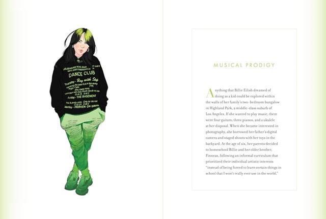 Billie Eilish Is Life Hardback By Kathleen Perricone - 3