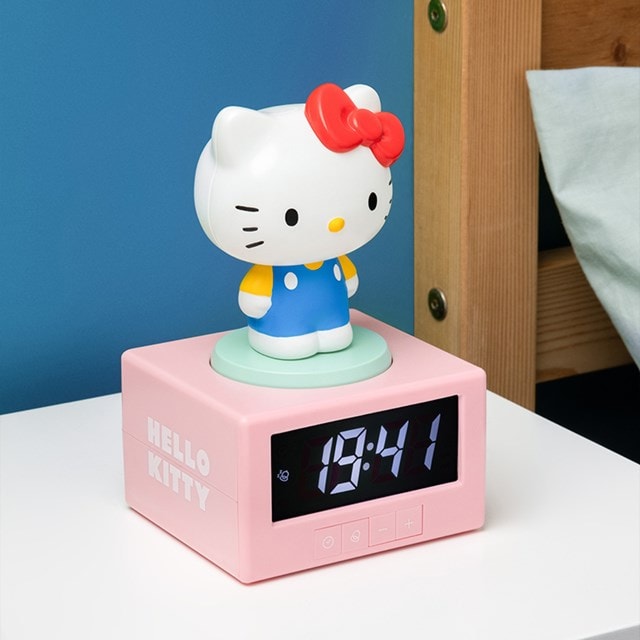 Hello Kitty Sanrio Light Up Alarm Clock - 4