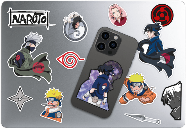 Naruto Removable Sticker Set - 2