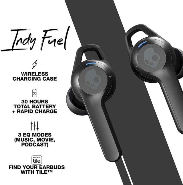 Skullcandy Indy Fuel Chill Grey True Wireless Bluetooth Earphones - 4