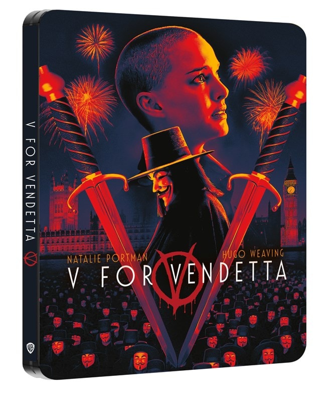 V for Vendetta Limited Edition 4K Ultra HD Steelbook - 2