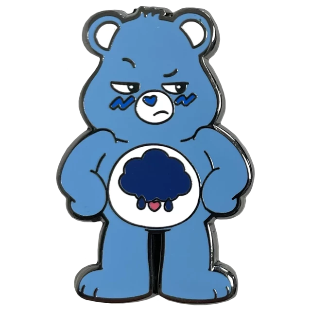 Grumpy Bear Care Bears Unlock The Magic Pin Badge - 2