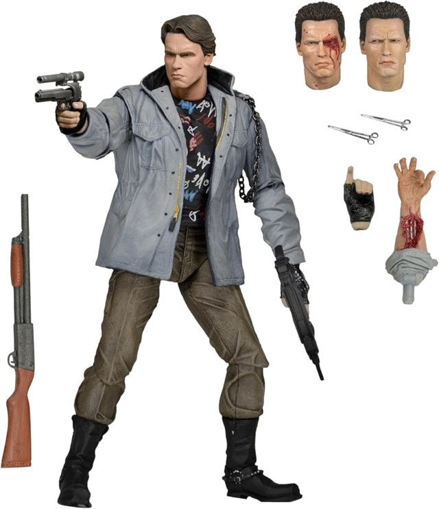 T-800 Tech Noir Cyborg The Terminator NECA Ultimate Action Figure - 2