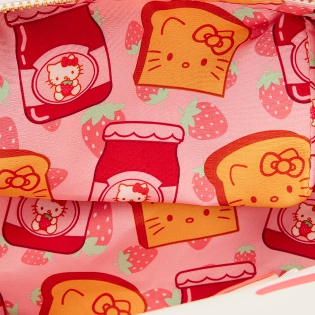 Sanrio Hello Kitty Breakfast Toaster Cross Body Loungefly Bag - 8