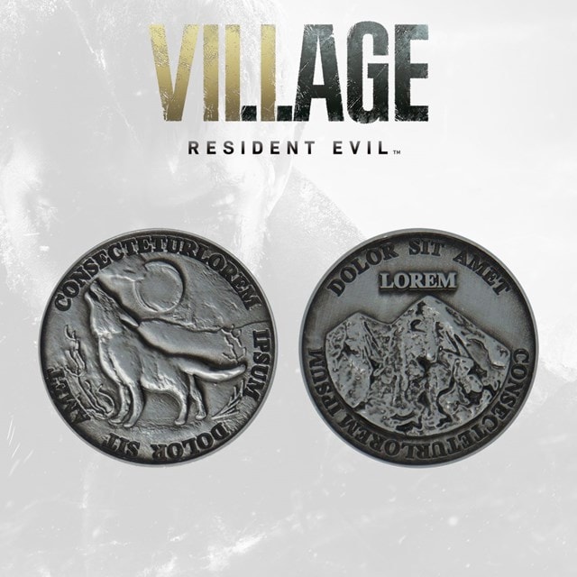 Resident Evil VIII Currency Replica Limited Edition Coin - 1