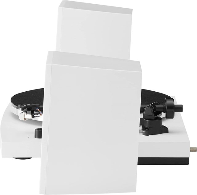 Crosley T150 White Turntable With Speakers - 5