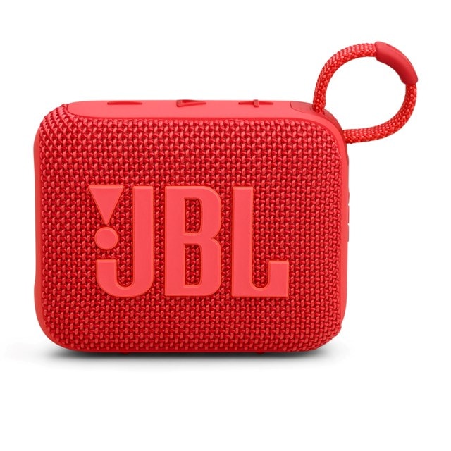 JBL Go 4 Red Bluetooth Speaker - 6