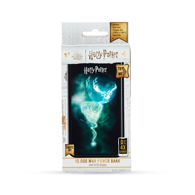 Lazerbuilt Harry Potter Partonus 10000mAh Light Up Power Bank - 7