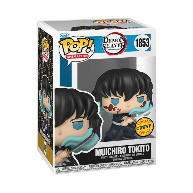 Muichiro (Attack) With Chance Of Chase 1853 Demon Slayer Funko Pop Vinyl - 4