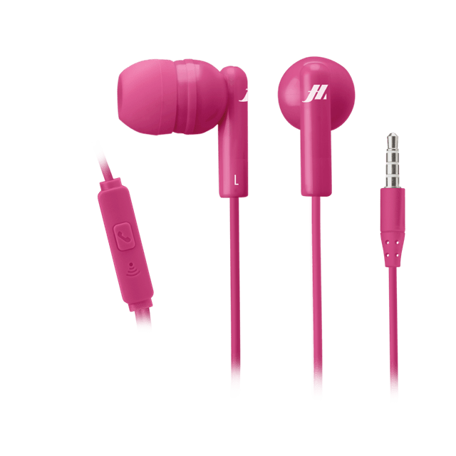 Music Hero Tune Pink Earphones - 2
