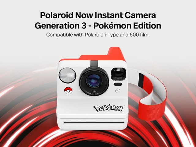 Polaroid Now Generation 3 Pokemon Pokeball Edition Instant Camera - 13