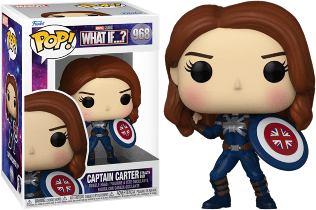 Captain Carter with Stealth Suit (968) What If...? Pop Vinyl - 1