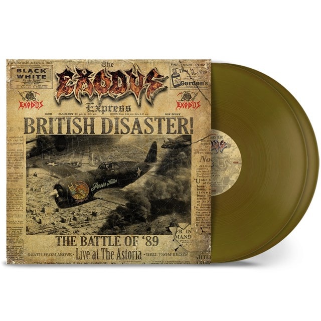 British Disaster: The Battle of '89: Live at the Astoria - Limited Edition Gold 2LP - 1