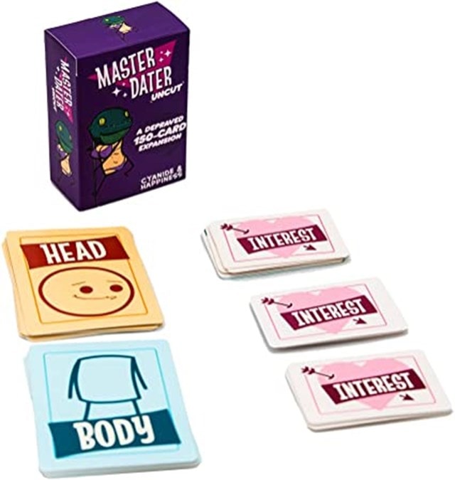 Master Dater Uncut Expansion Card Game - 2