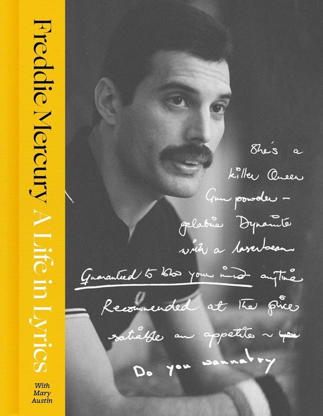 A Life in Lyrics: The Official Creative Legacy of Freddie Mercury Hardback By Freddie Mercury - 2
