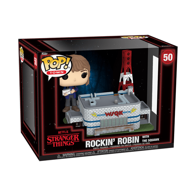 Rockin' Robin with The Squawk 50 Stranger Things Funko Pop Vinyl Town