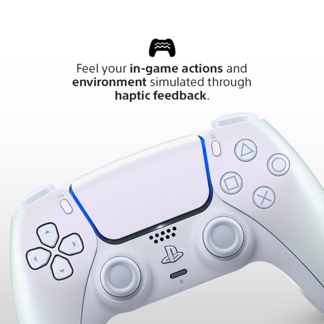 Official PlayStation 5 DualSense Controller - Chroma Pearl - 4