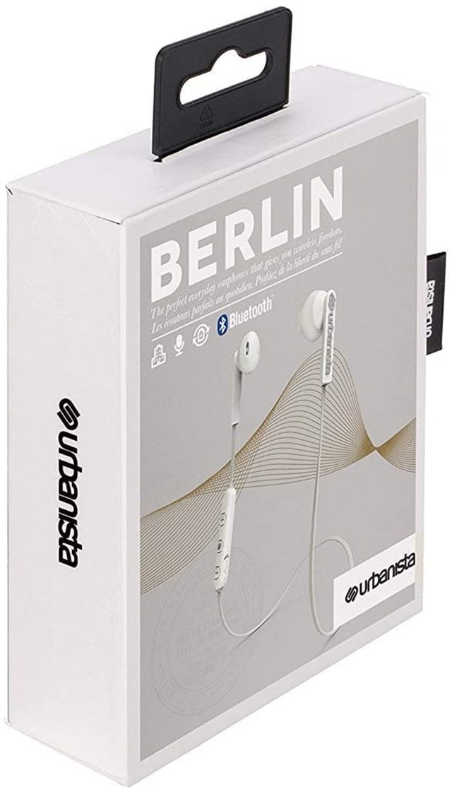 Urbanista Berlin Fluffy Cloud (White) Bluetooth Earphones - 4