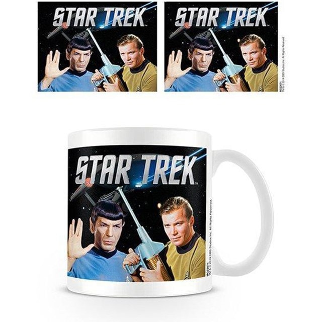 Kirk & Spock Star Trek Mug - 1