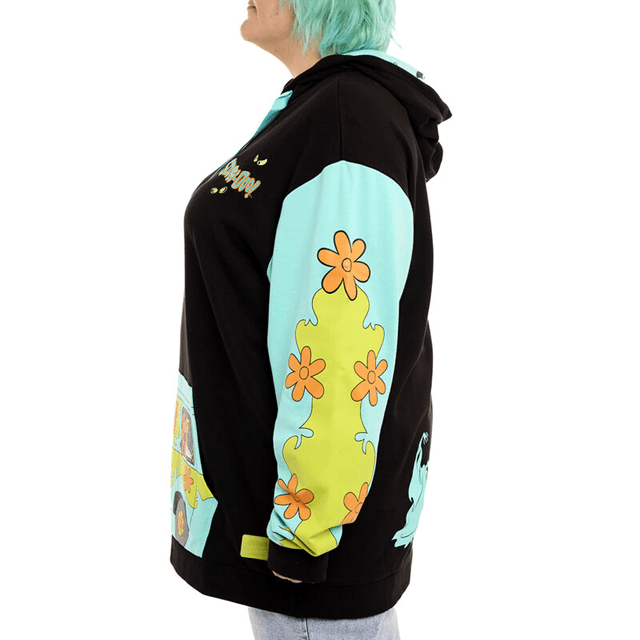 Scooby Doo Mystery Machine Loungefly Hooded Sweatshirt (Extra Large) - 2