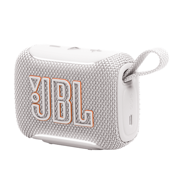 JBL Go 5 White Bluetooth Speaker - 3