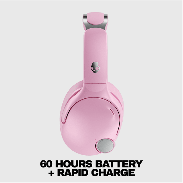 Skullcandy Crusher 1080 ANC Candy Pink Active Noise Cancelling Bluetooth Headphones - 3