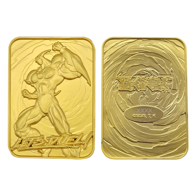 Elemental Hero Neos 24K Gold Plated Yu-Gi-Oh! Ingot - 2