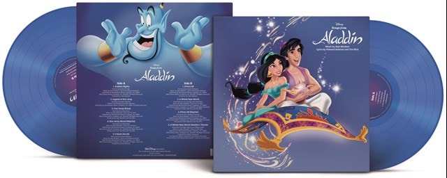 Songs from Aladdin: 30th Anniversary Limited Edition Ocean Blue Vinyl - 2